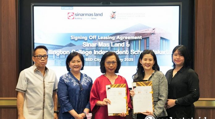 Signing Leasing Agreement SML Wellington College Independent School Jakarta WCIJ BSD City realestat.id dok