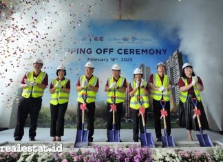 Topping Off Apartemen Elevee Residences Alam Sutera Realestat.id dok