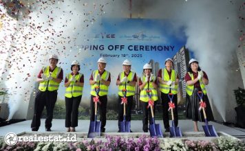 Topping Off Apartemen Elevee Residences Alam Sutera Realestat.id dok