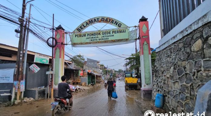 Banjir Bekasi BNPB Kementerian PKP Realestat.id dok