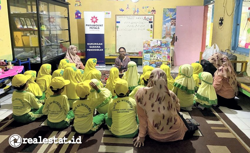 CSR Paramount Land Gerakan Sehat dan Cerdas Realestat.id dok