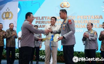 Groundbreaking Rumah Subsidi ASN Polri Karawang Kementerian PKP Realestat.id dok