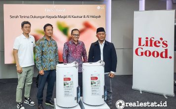 LG Donasikan PuriCare Dehumidifier untuk dua masjid di Jakarta-RealEstat.id-Adhitya Putra