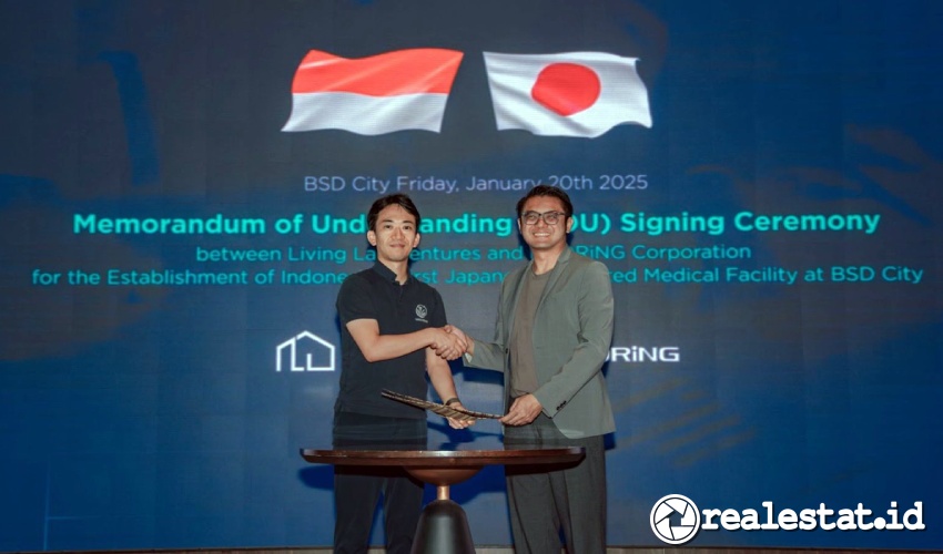 MEDRiNG, salah satu peserta Indonesia-Japan Fast Track Pitch menandatangani MoU dengan LLV. (Foto: Istimewa)