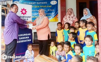 Paramount Land CSR Gerakan Sehat dan Cerdas Realestat.id dok