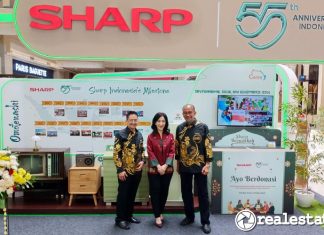 Sharp Electronics Indonesia 55 Tahun Kota Kasablanka Omotenashi Realestat.id dok