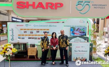 Sharp Electronics Indonesia 55 Tahun Kota Kasablanka Omotenashi Realestat.id dok