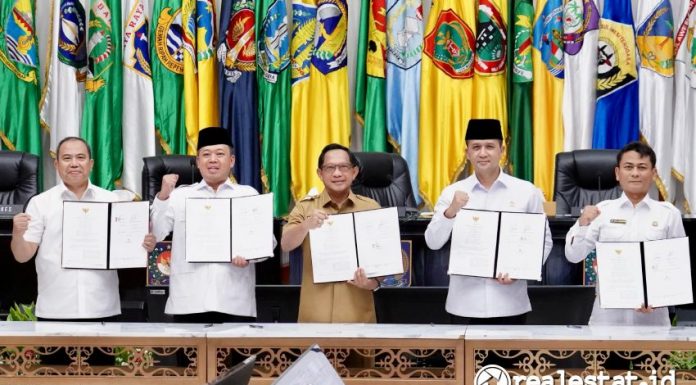 Sinergi 5 Kementerian dan Lembaga Perkuat Tata Kelola Pertanahan dan Tata Ruang realestat.id dok