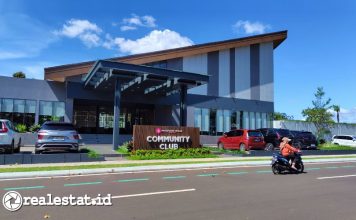 Community Club Fasilitas Perumahan Skala Kota Township Paramount Petals Realestat.id dok