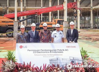 Pabrik AC LG Electronics Indonesia di Cikarang Barat, Kabupaten Bekasi-RealEstat.id