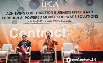 President Director PT IFCA Property365 Indonesa menerangkan ContractX Software-RealEstat.id-Adhitya Putra