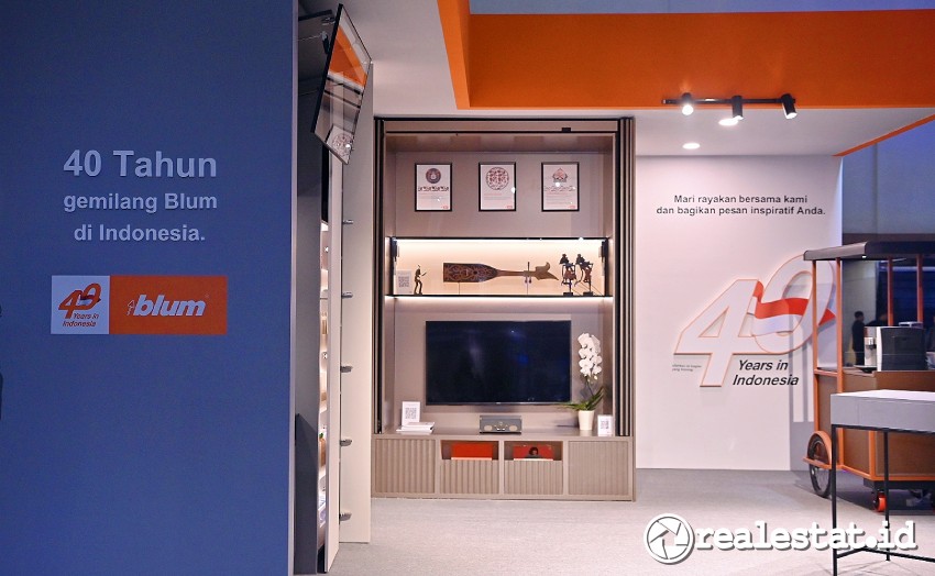 Booth Blum Indonesia di ajang ARCH:ID 2025. (Foto: Istimewa)