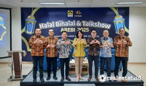 Asosiasi Real Estate Broker Indonesia (AREBI) menggelar Halal Bihalal, Rabu (07/05/2025) di Menara Sentraya, Jakarta. (Foto: RealEstat.id/Adhitya Putra)