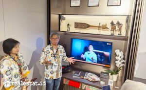 Media tour booth Blum Indonesia di ajang ARCH:ID 2025, ICE BSD City, Kamis, 7 Mei 2025.(Foto: Istimewa)