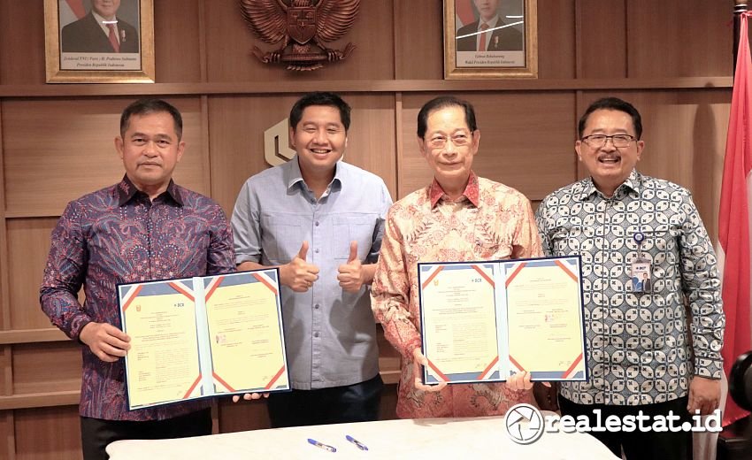 CSR Bank BCA Rumah Prajurit TNI AD Kementerian PKP realestat.id dok