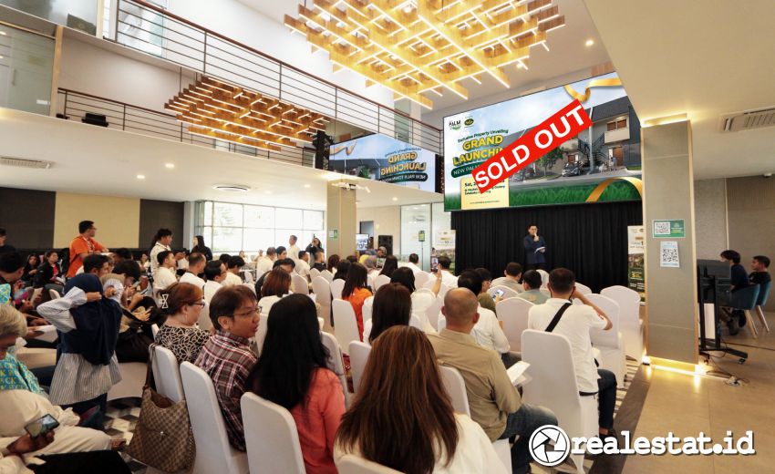 Grand Launching New Palm Town House Rumah Kos-kosan Jababeka Cikarang realestat.id dok