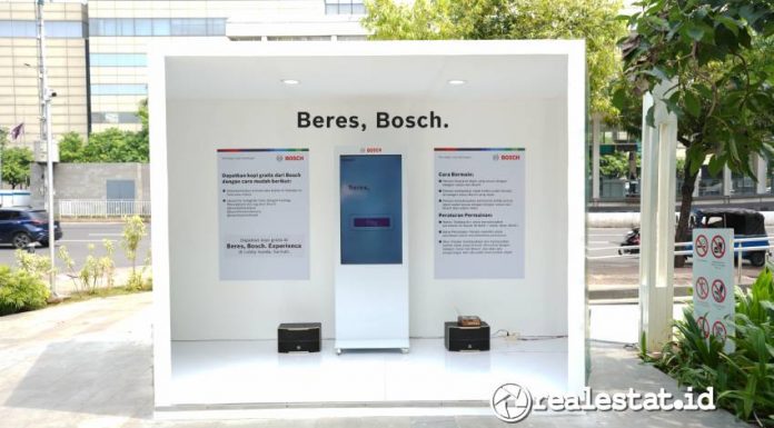 Instalasi Beres, Bosch di Sarinah Thamrin Jakarta. (Sumber: Istimewa)