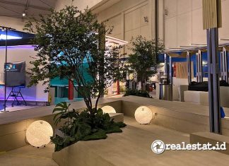 Instalasi Serat Komunitas Conwood di ARCH_ID 2025-RealEstat.id