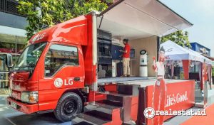 Kampanye Life’s Good Truck akan menjangkau 14 titik di berbagai daerah di Pulau Jawa. (Foto: RealEstat.id/Adhitya Putra)