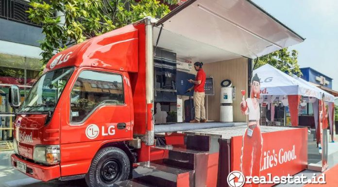 Kampanye Life’s Good Truck akan menjangkau 14 titik di berbagai daerah di Pulau Jawa. (Foto: RealEstat.id/Adhitya Putra)