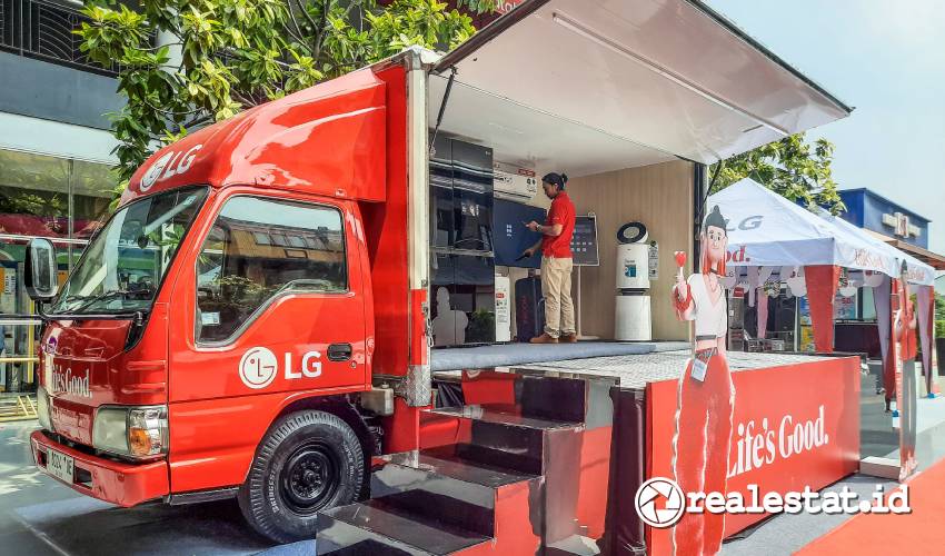 Kampanye Life’s Good Truck akan menjangkau 14 titik di berbagai daerah di Pulau Jawa. (Foto: RealEstat.id/Adhitya Putra)