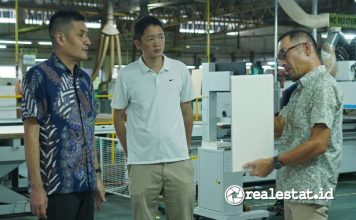 Kunjungan media ke pabrik PT Hou-Tech Indonesia di Pasuruan, Jawa Timur-RealEstat.id-Adhitya Putra