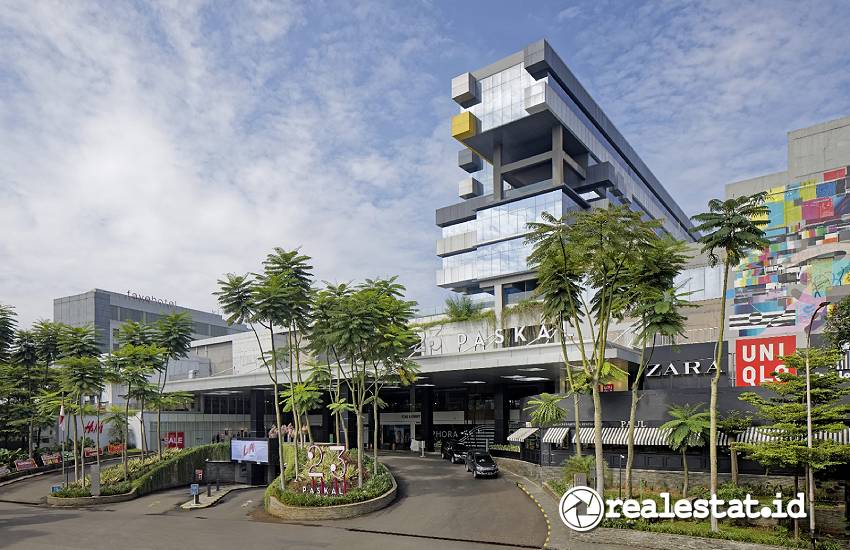 23 Paskal Bandung, Jawa Barat, salah satu proyek properti komersial yang dimiliki oleh Paradise Indonesia atau INPP. (Sumber: Istimewa)