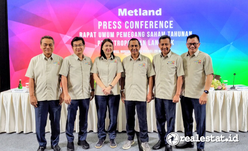 RUPST PT Metropolitan Land, Rabu, 28 Mei 2025.  (Foto: Realestat.id) 