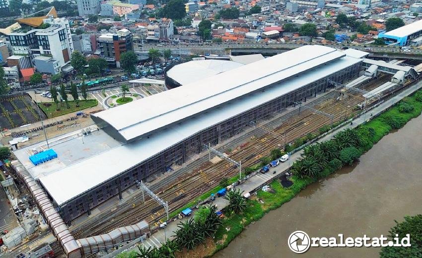 transformasi ikonik stasiun tanah abang pt pp ptpp realestat.id dok