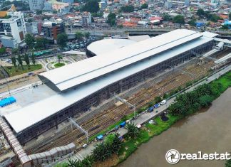 transformasi ikonik stasiun tanah abang pt pp ptpp realestat.id dok