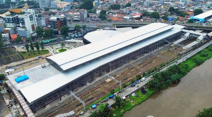 Transformasi Stasiun Tanah Abang (Foto: Dok. PT PP)