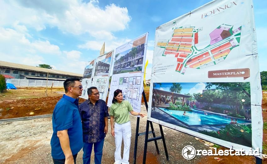 Launching Botanica Cibubur Gapura Prima Group Realestat.id dok