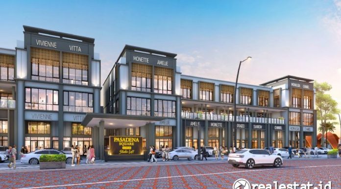Kawasan bisnis Pasadena Square North Studio Loft di Kota Gading Serpong (Foto: Dok. Paramount Land) 