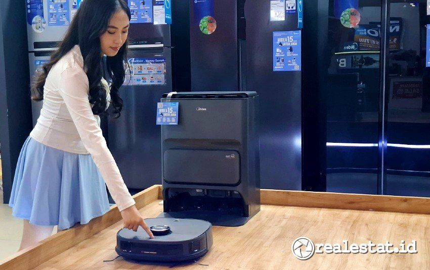 Pemakaian Robot Vacuum Cleaner Midea V12 Realestat.id dok