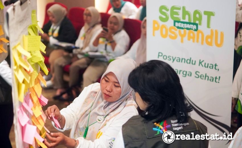 Sinar Mas Land CSR Kader Posyandu Kabupaten Tangerang realestat.id dok