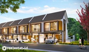 Rumah Tipe Nismara di Aksara Homes, Ciputat. (Foto: Dok. Synthesis Development)