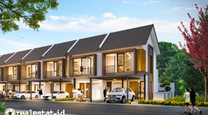 Rumah Tipe Nismara di Aksara Homes, Ciputat. (Foto: Dok. Synthesis Development)