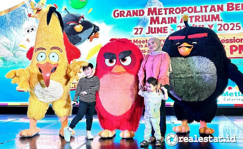 Angry Bird Summer Adventure Liburan Sekolah Grand Metropolitan Bekasi Realestat.id dok