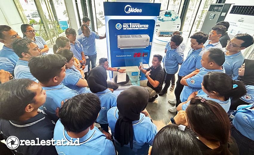 Midea Club Flash Installation Tournament 2025 Teknisi AC realestat.id dok