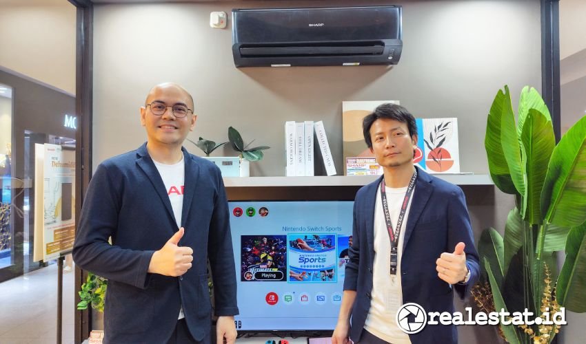 Sharp New Dehumidifier Exhibition Mall Kelapa Gading 3 realestat.id dok