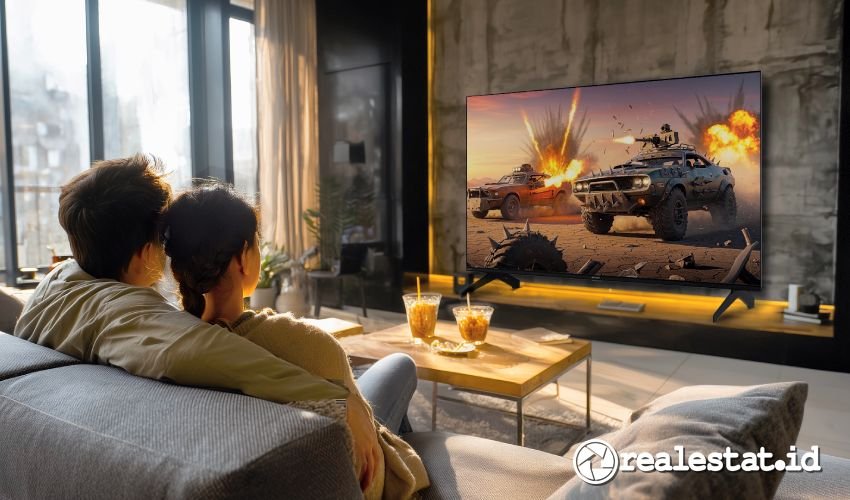 Sharp LED TV AQUOS QLED 4K HL6500i HJ6000i realestat.id dok