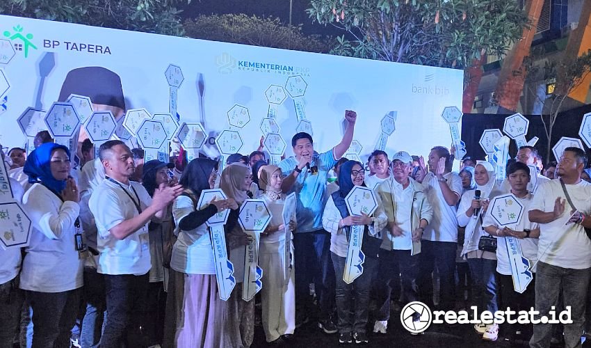 serah terima unit rumah subsidi kpr flpp bank bjb bp tapera kementerian pkp realestat.id dok
