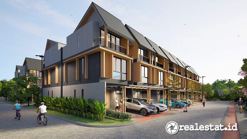 Fasad Rumah Tipe Mizu Seion Tangerang Masgroup Fujiken realestat.id dok