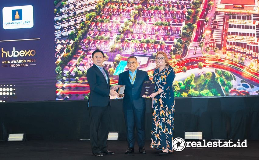 Hubexo Asia Awards 2025 Paramount Land Top 10 Developers realestat.id dok