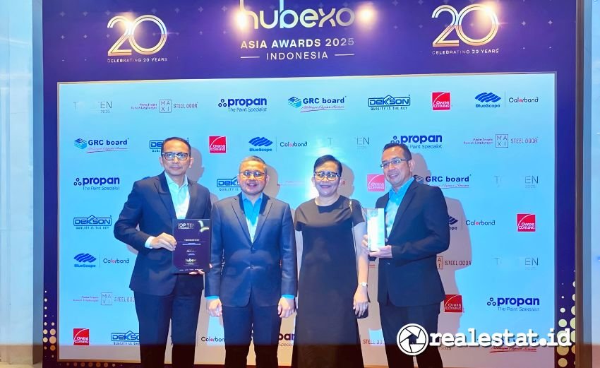 Paramount Land Hubexo Asia Awards 2025 realestat.id dok