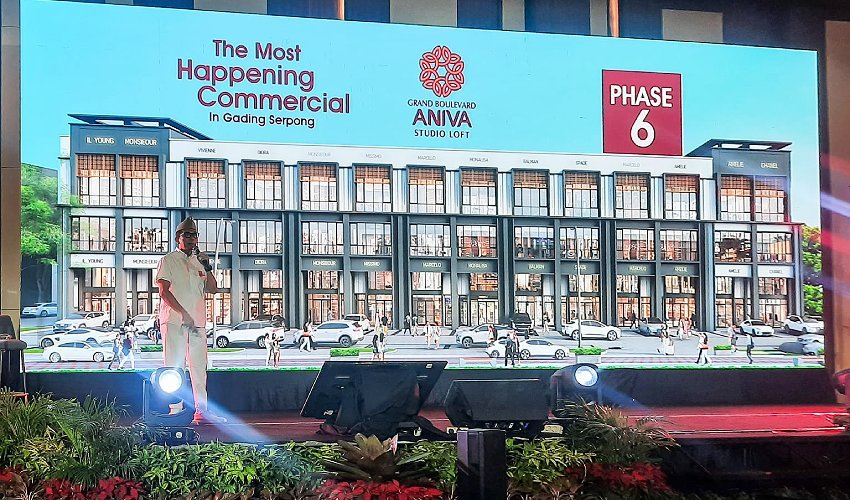 Paramount Land membuka penjualan tahap ke-6 proyek komersial premium Grand Boulevard Aniva Gading Serpong-RealEstat.id-Adhitya Putra