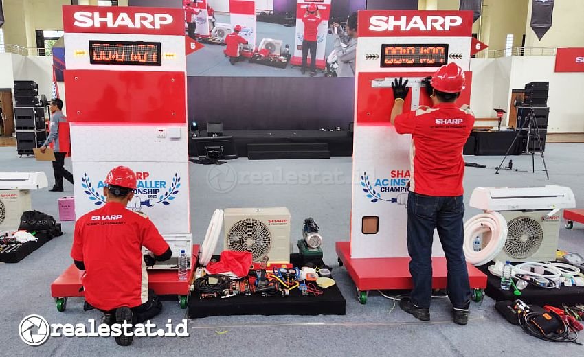 Grand Final Sharp AC Installer Championship 2025 realestat.id dok