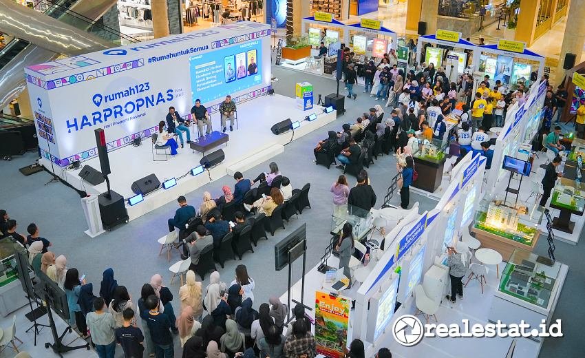 Opening Harpropnas Fest 2025 Rumah123 Kota Kasablanka realestat.id dok