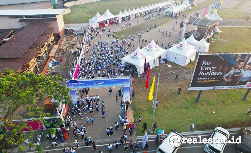 Paramount Petals Ikatan Apoteker Pharmaphoria Fun Run 2025 realestat.id dok
