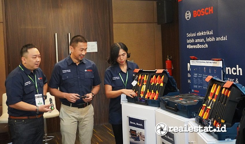 Peluncuran Bosch alat penguji tegangan listrik GVD 1000-17 Professional-RealEstat.id